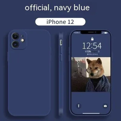Straight Edge Silicone iPhone Case - Viexta
