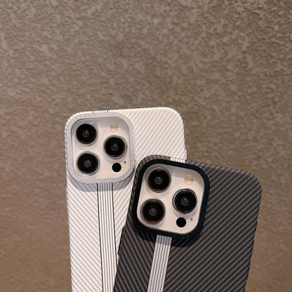 Carbon Fiber Grain Frosted iPhone Case