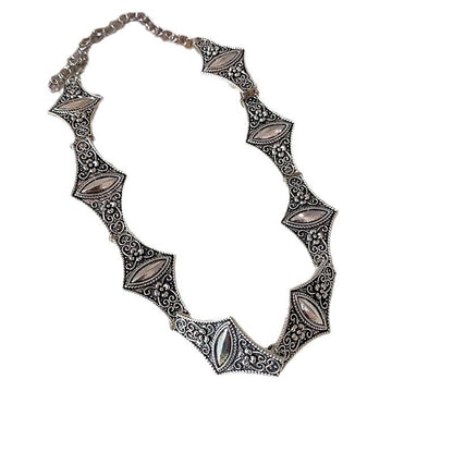 Retro Rhombus Halloween Necklace