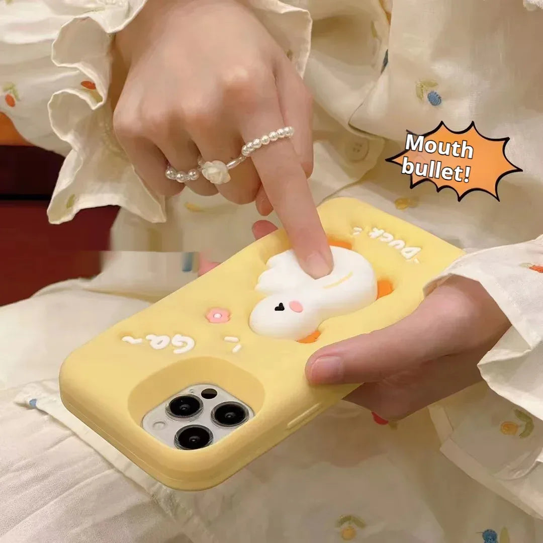 Decompression Duck iPhone Case - Viexta