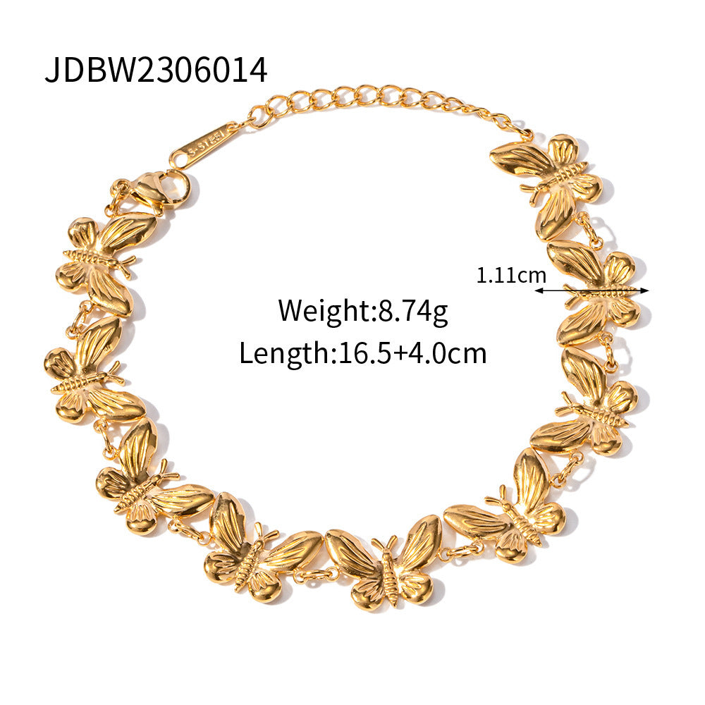 cross-border-stainless-steel-butterfly-bracelet