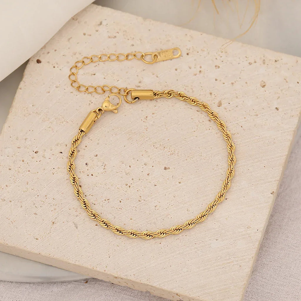 Stainless Steel Chain Niche Bracelet - Viexta