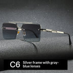 Mens Vintage Versatile Driving Sunglasses - Viexta