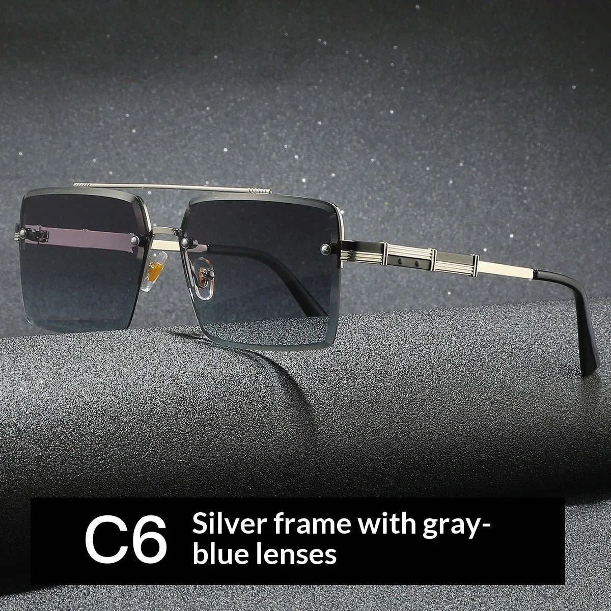 Mens Vintage Versatile Driving Sunglasses - Viexta