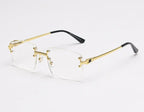 american-frameless-cut-edge-spring-leg-sunglasses - Viexta
