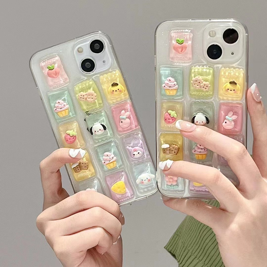 Creative Adhesive Candy iPhone Shell
