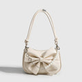 black-white-pu-bow-handbags - Viexta
