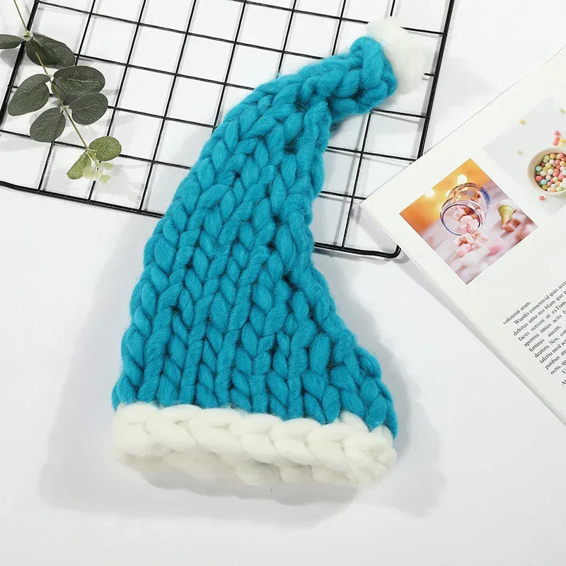 Christmas Plush With Pompom Cute Winter Hat - Viexta