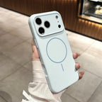 Fine Circle Magnetic iPhone Case Liquid Silicone - Viexta