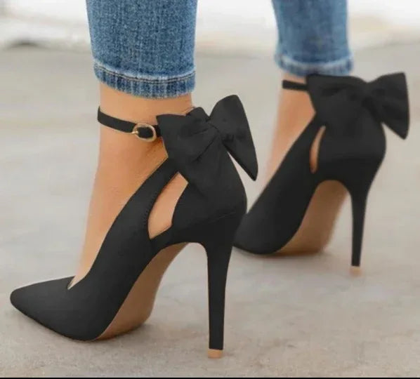 Bow high heels - Viexta