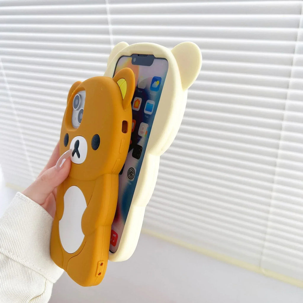 Easy Bear Silicone iPhone Case - Viexta