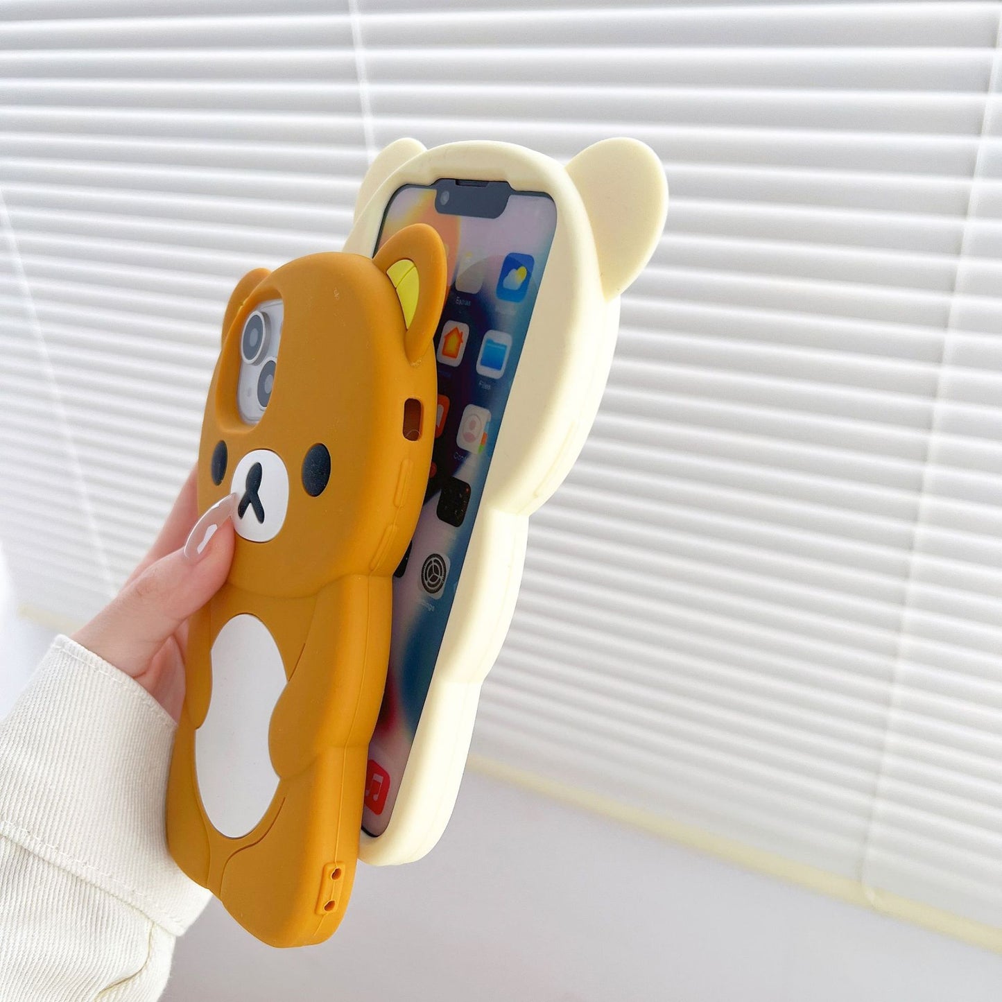 Easy Bear Silicone iPhone Case