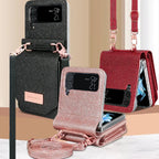 Cross-body Lanyard Flip Phone Case - Viexta