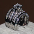 White Zircon Ring - Viexta