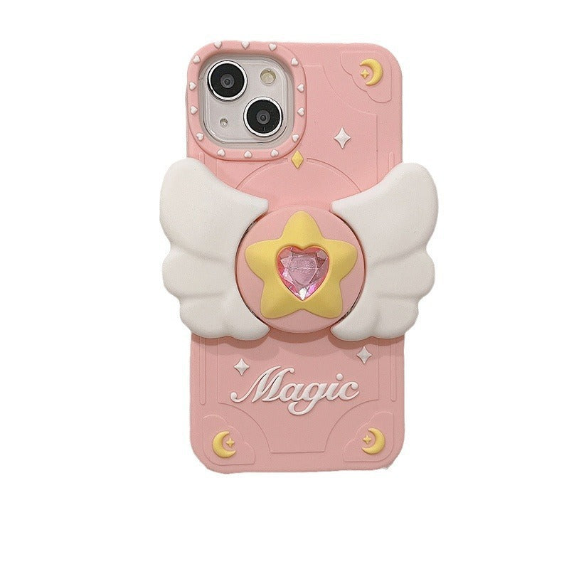 Silicone Angel Wings iPhone Case