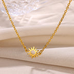 sun-hollow-pendant-18k-gold-stainless-steel-necklace-bracelet