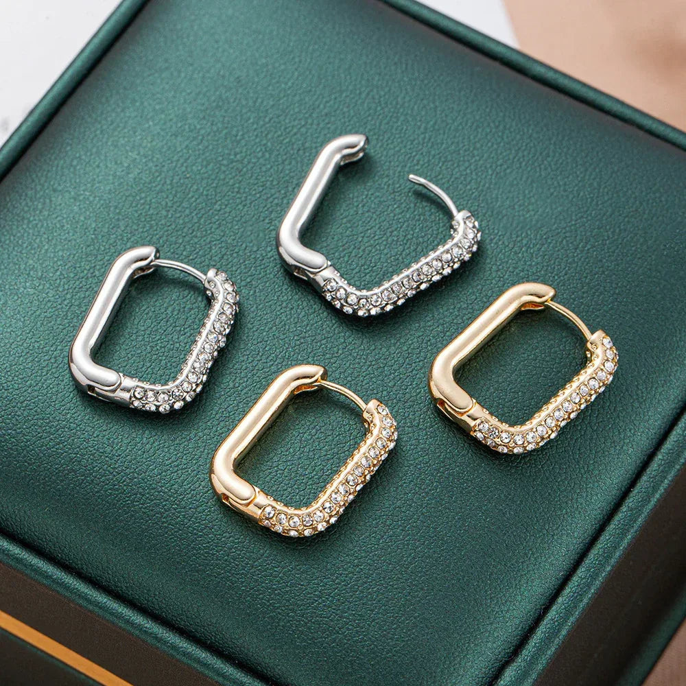 High-grade Round Ring Earrings Women - Viexta