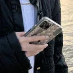 Twist Braid Transparent iPhone case - Viexta