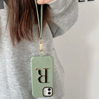PU Metal Letter iPhone Case - Viexta