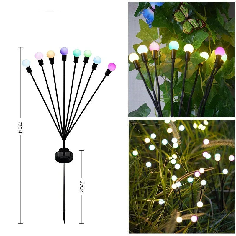 LED Pneumatic Firefly Ground Plug-in Lamp - Viexta