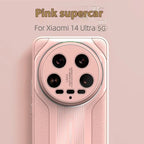 Leather Pattern Baked Porcelain Cover for Xiaomi 14Ultra - Viexta