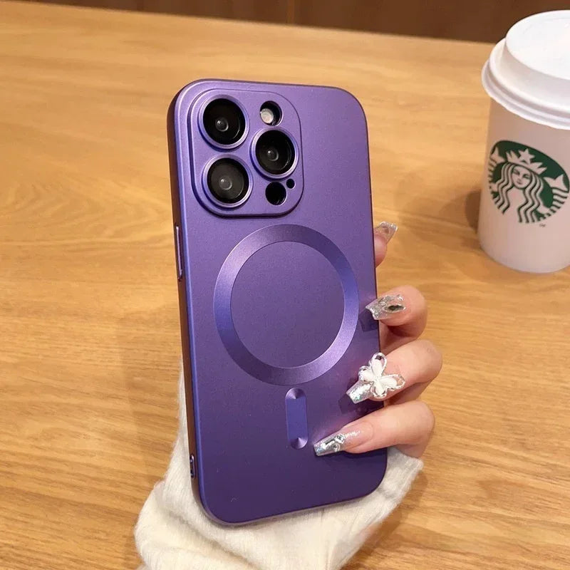 Magnetic Lens Protective iPhone Case - Viexta