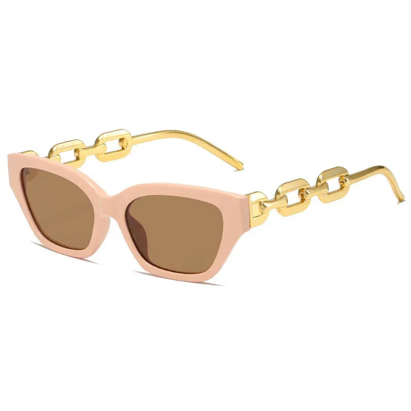 Retro Modern Thick Frame Sunglasses - Viexta
