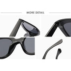 New Large Rim Sunglasses Women - Viexta