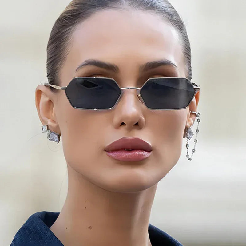 Women's Personality Polygonal Sunglasses - Viexta