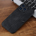 Leather Pattern Drop-resistant Business iPhone Case - Viexta