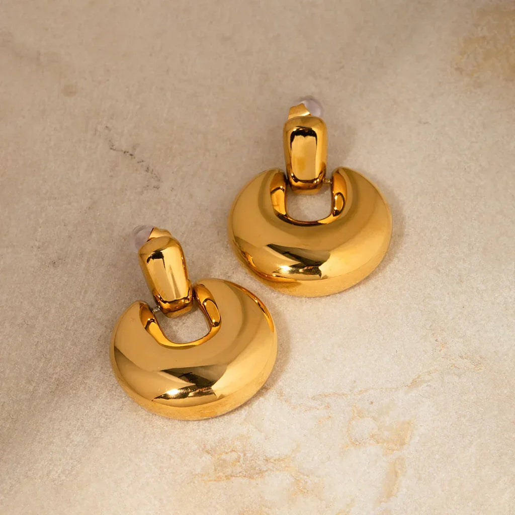 Hypo-allergic Round Studs - Viexta