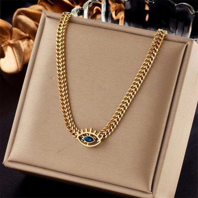 316L Stainless Steel Beaded Necklace - Viexta