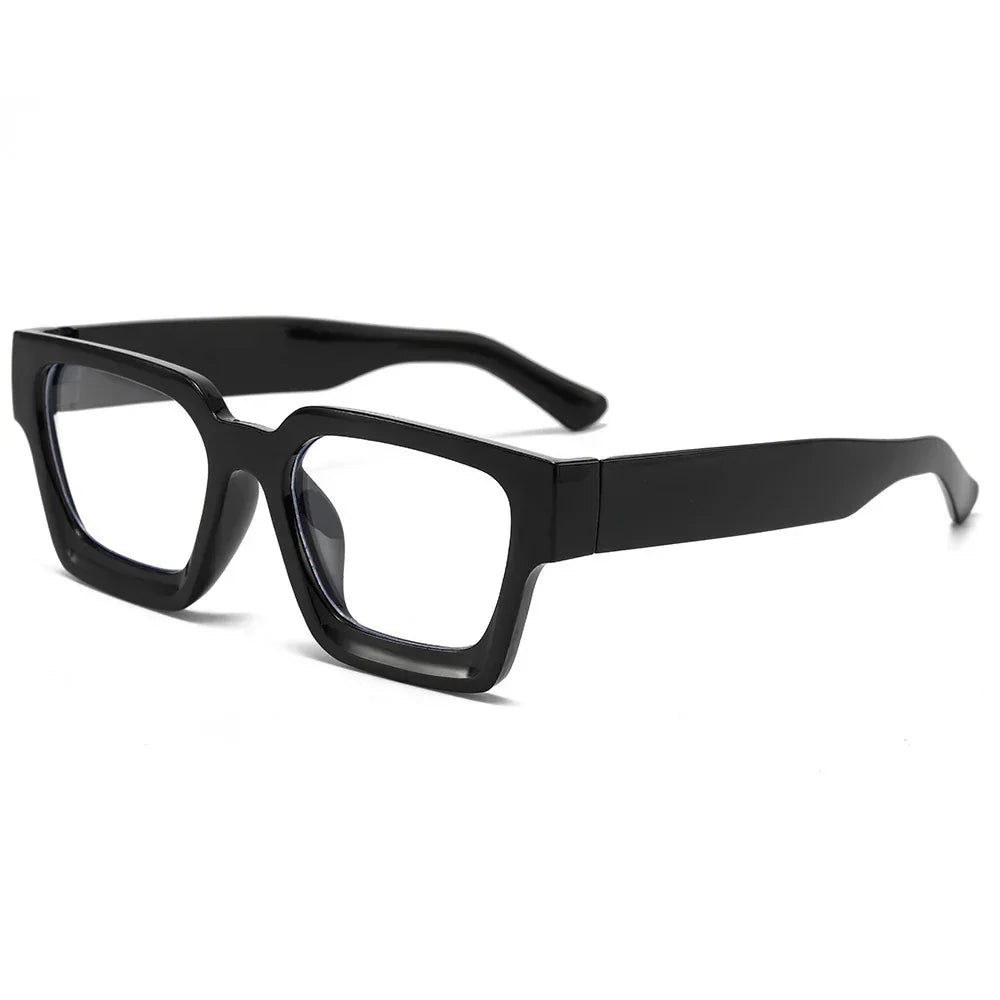 Classic Thick Square Frame Sunglasses - Viexta