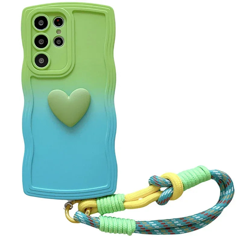 Love S23 Lanyard Samsung Case - Viexta