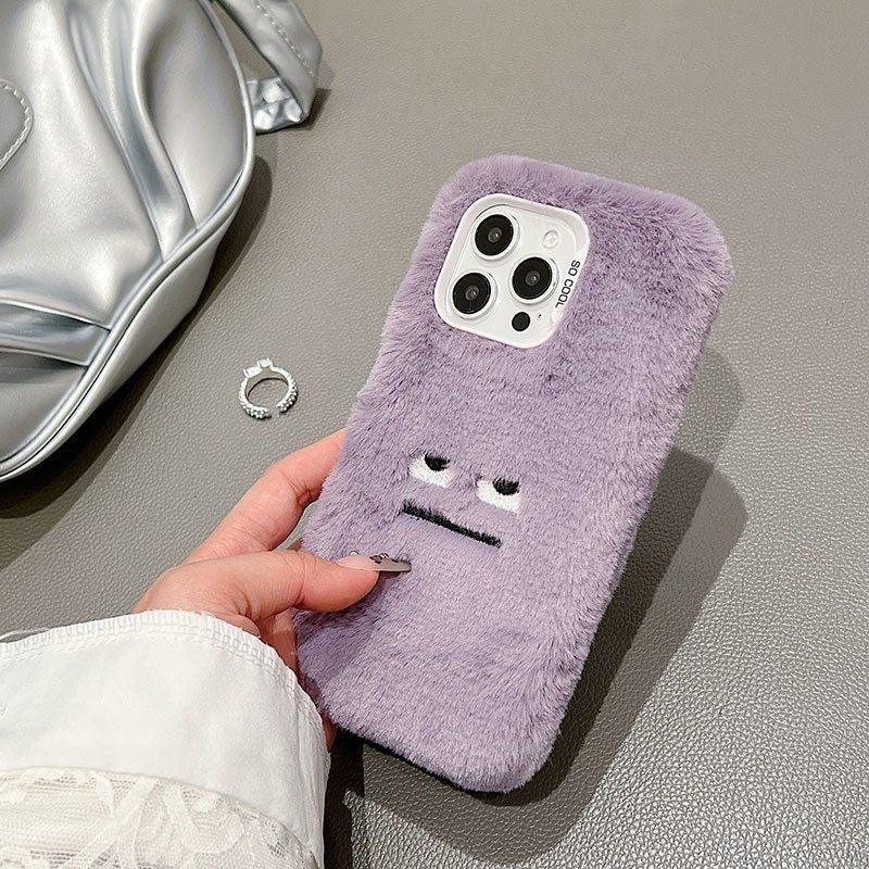 Fluffy Winter And Autumn Thermal iPhone Cover - Viexta