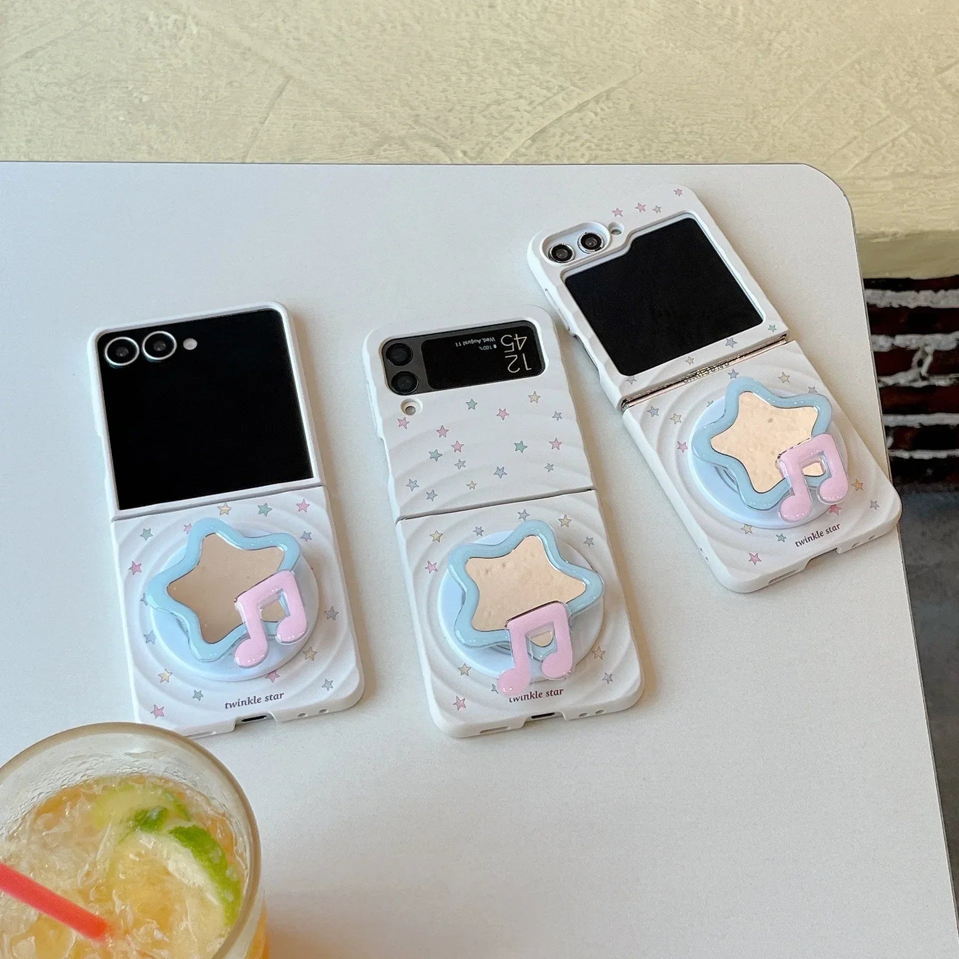 Colorful Star Samsung Fold Magnetic Protective Case - Viexta
