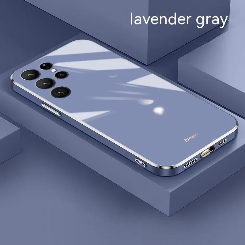 Straight Edge Drop-resistant Samsung S and A series Phone Case - Viexta