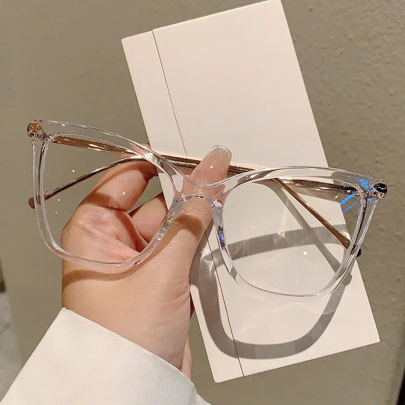 large-rim-cat-eye-anti-blue-light-glasses - Viexta
