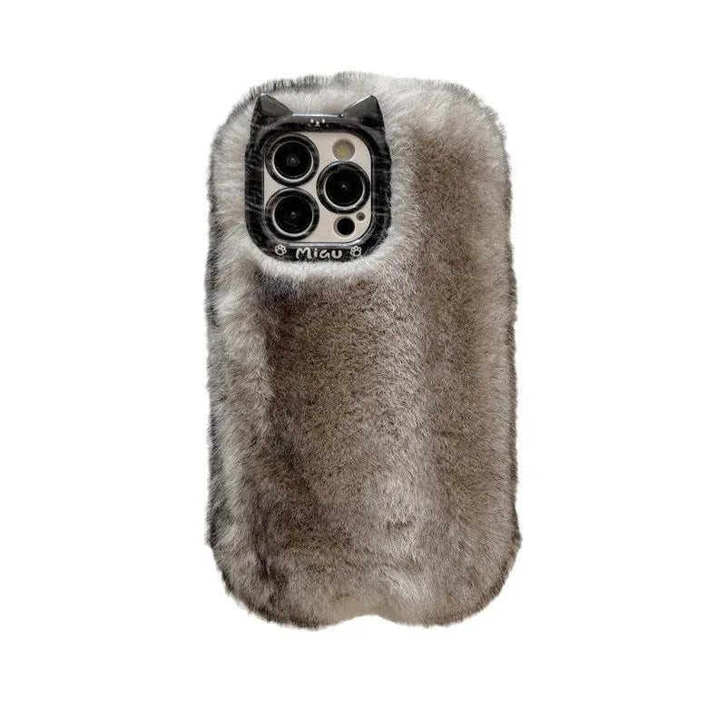 Creative Plush Anti-drop iPhone Case - Viexta