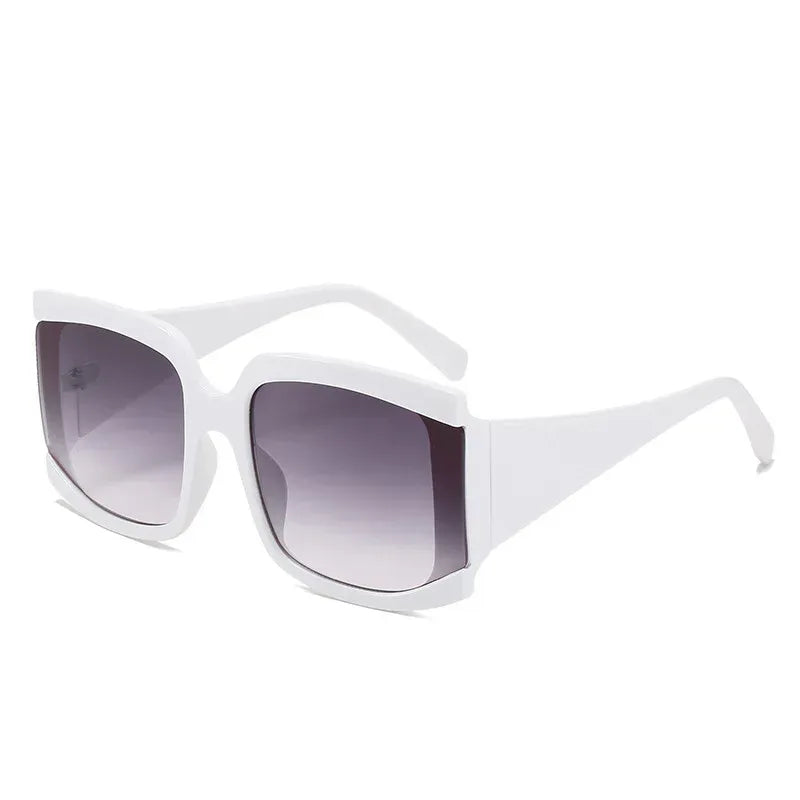 Square Large Frame Sunglasses - Viexta