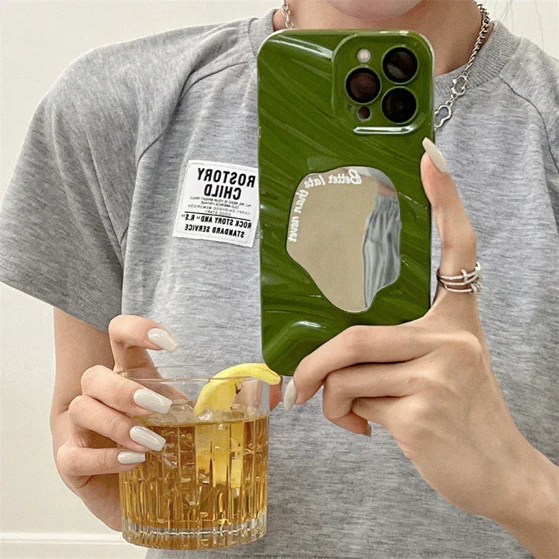 Summer Corrugated Mirror iPhone Case - Viexta