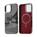 Magnetic Carbon Fiber Kevlar Texture iPhone Case - Viexta