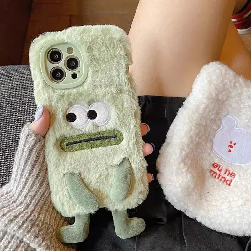 Fashion Purple Plush iPhone Case - Viexta