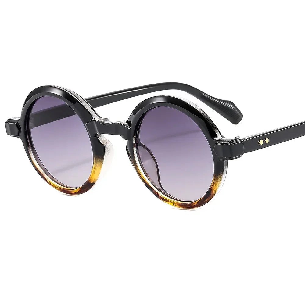 punk-round-retro-new-sunglasses - Viexta
