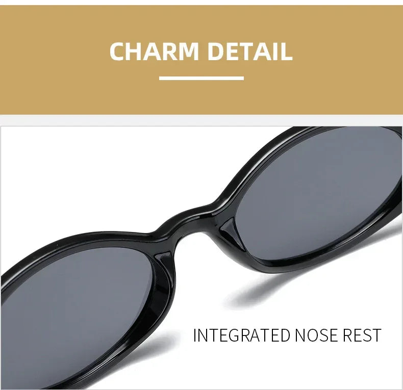 retro-water-drop-oval-frame-personalized-glasses - Viexta