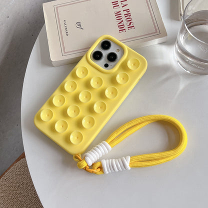 Suction Cup Lanyard iPhone Cover