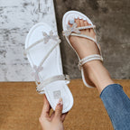 All-match Light Diamond Slippers Sandals