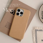 Retro Leather Solid Color iPhone Case - Viexta