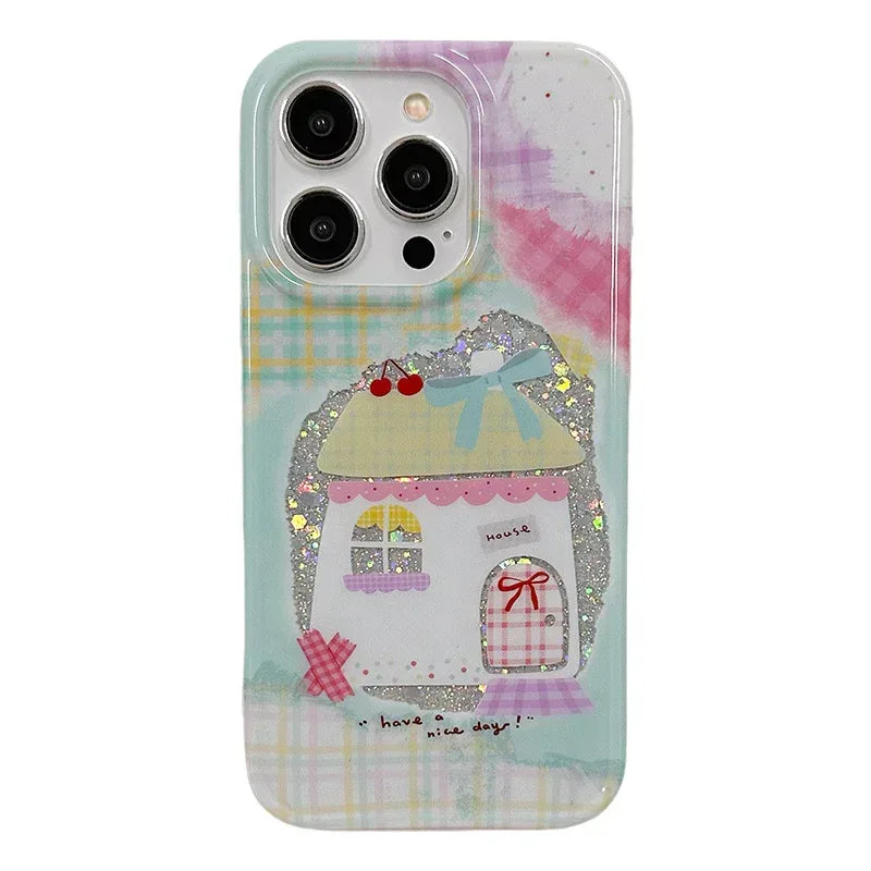 Korean Niche Cute iPhone Case - Viexta