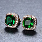 Korean-style Zircon Stud Earrings - Viexta